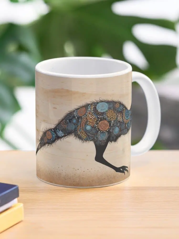 Running Australian Emu Coffee Mug