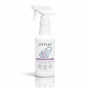 Littley 16oz Infant & Toddler Toy and Surface Cleaner by Think Smarter Products (Made in the USA)