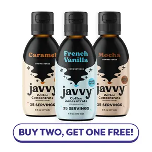 Buy 2 Get 1 Free - Javvy Coffee Concentrate Bundles - 35 Servings, Cold Brew Coffee, Perfect for Instant Iced Coffee