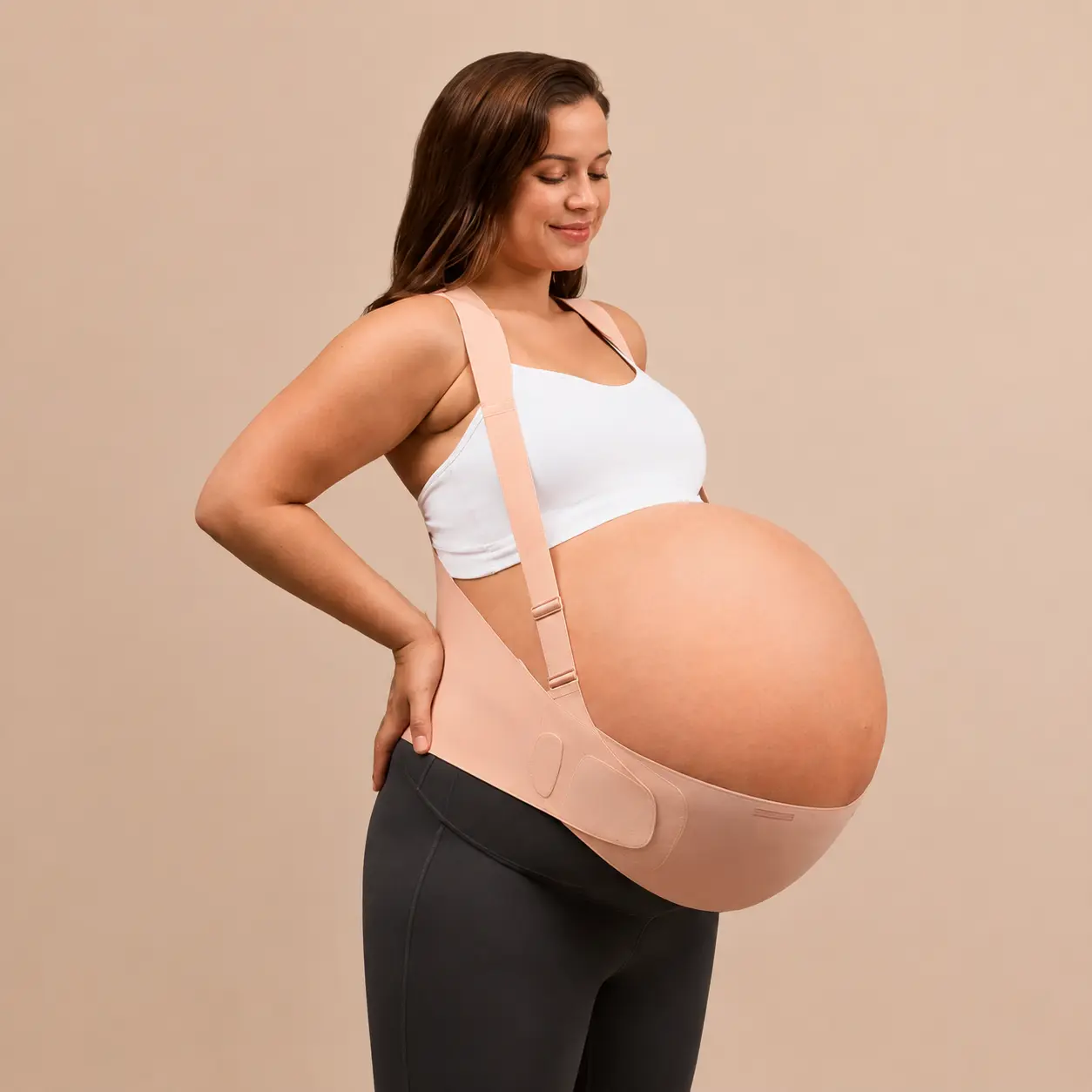Momcozy Pregnancy Belly Band YB003 Momcozy Go As You Grow Maternity Belly Band - Comfortable Fit for Pregnant Women, Ideal for Support and Comfort