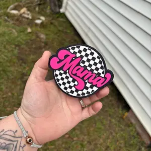 Checkered Mama Freshie