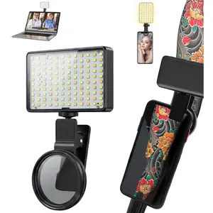 LED Light Kit with 120 LED Beads 58mm CPL Filter Lens - Quick SetupTattoo Equipment Selfie Light for Mobile Live Streaming,  Taking  Photos, and Video Recording