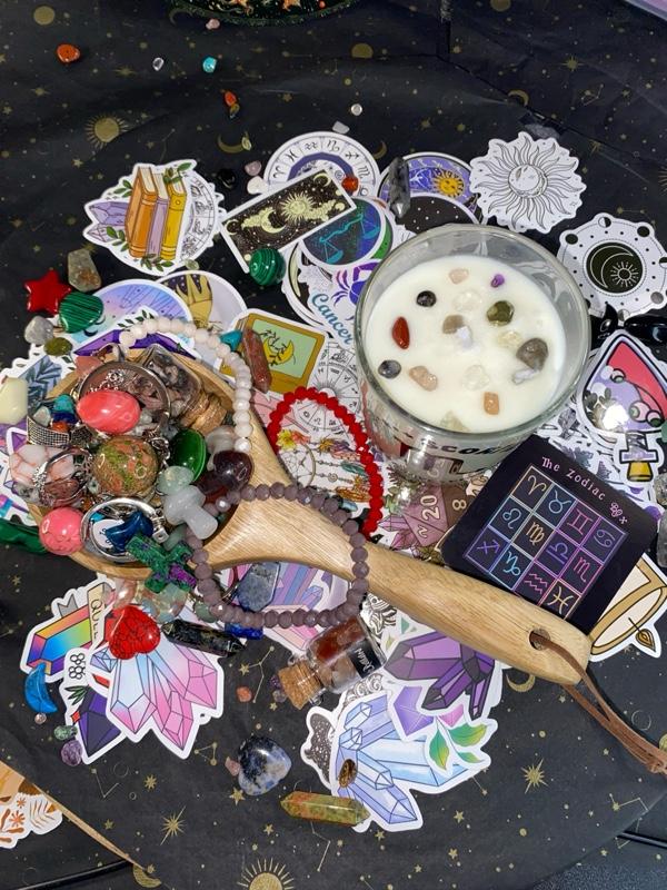 Zodiac magic crystal box