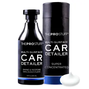 The Pro Stuff Concentrated Water-Based Multi-Surface Car Detailer - Matt Finish, Instant Shine, Dashboard, Trim, Tire, Door Panel Protector, Automotive Interior Care Product