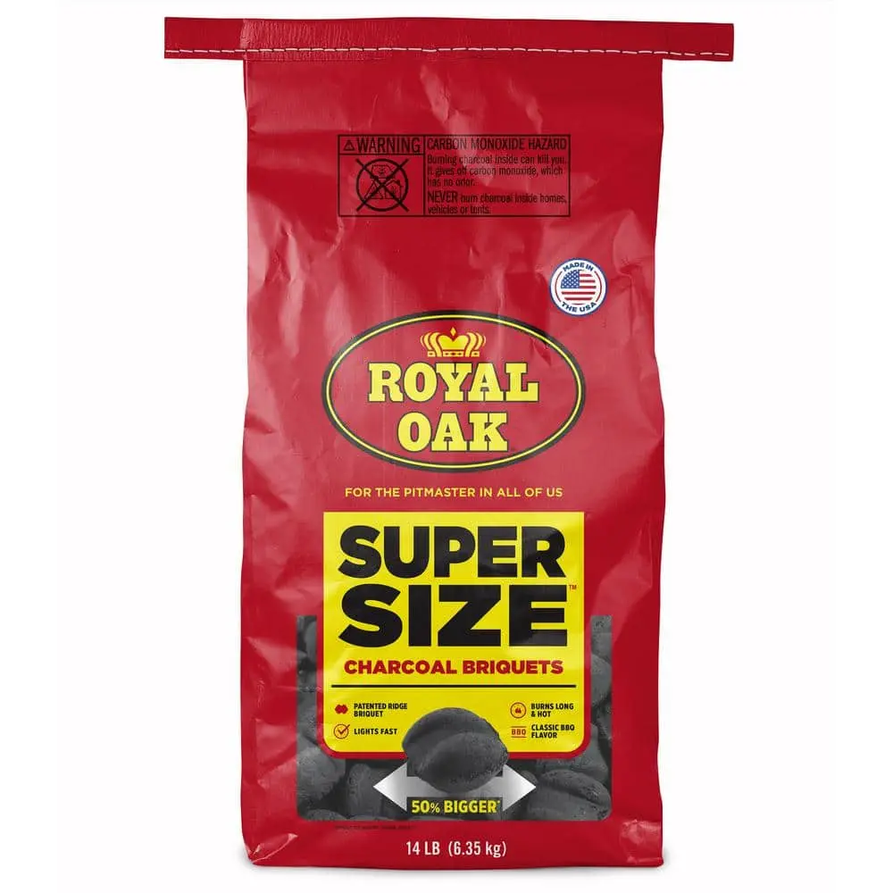 14 lbs. Charcoal Briquets Super Size