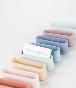 Concrete Business Card Holder
