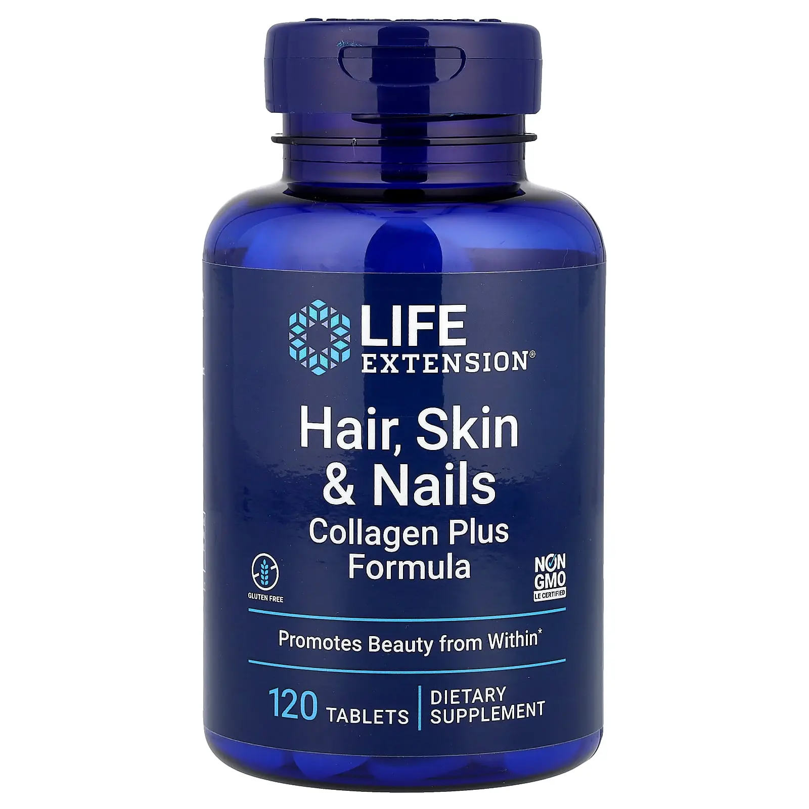 Life Extension Hair, Skin & Nails, Collagen Plus Formula, 120 Tablets Life Extension Hair, Skin & Nails, Collagen Plus Formula, 120 Tablets