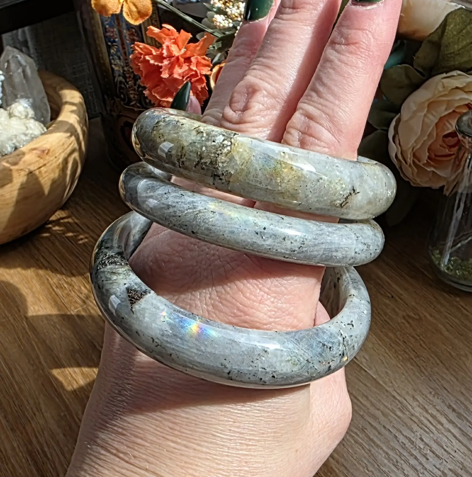 Labradorite Bangle Labradorite Bangle