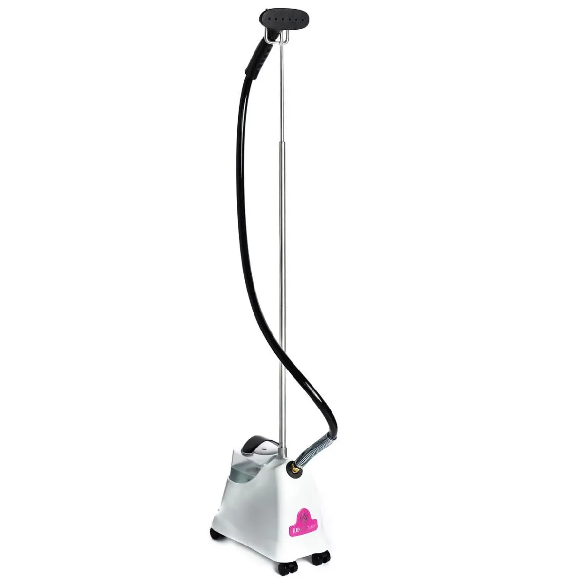 Jiffy J-2000 Clothing Steamer - Pink, 18 lbs Home Use Steamers, Gentler Alternative to Ironing, Removes Wrinkles
