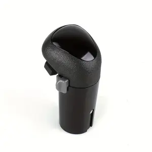 [Black Shift Knob] Durable Black Ergonomic Shift Knob for Eaton Fuller 18-Speed Gearbox | SPORTULI OEM A6918 RS-TS006 Replacement, Metallic Accents, Textured Grip Surface, Truck Manual Transmission, Modern Dashboard Accessory