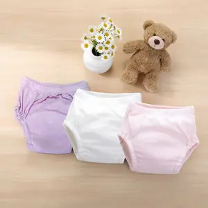 Baby Potty Training Diaper Pants, Soft Infant Walker Pants, Nighttime Leakproof Cloth Diapers, Reusable Washable Baby Nappy Covers