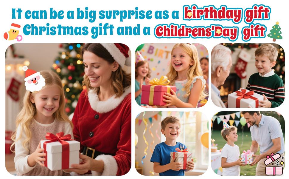 Kids Camera Instant Print, 1080P Selfie Digital Camera for Kids, Portable Toddler Toy, Kids Polaroid Instant Camera with 3 Rolls of Paper, Christmas Birthday Gifts for 3-12 Year Old Girls Boys