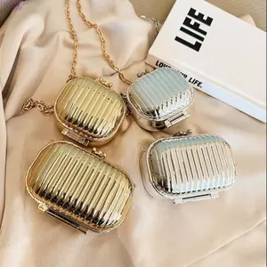 2026 New Trendy Acrylic Bag for Women, Mini Lipstick Bag & Coin Purse, Stylish Shoulder Crossbody Handbag, Portable Luggage-Style Design Perfect for Daily Outings, Parties, Travel, Dating & Casual Fashion Matching