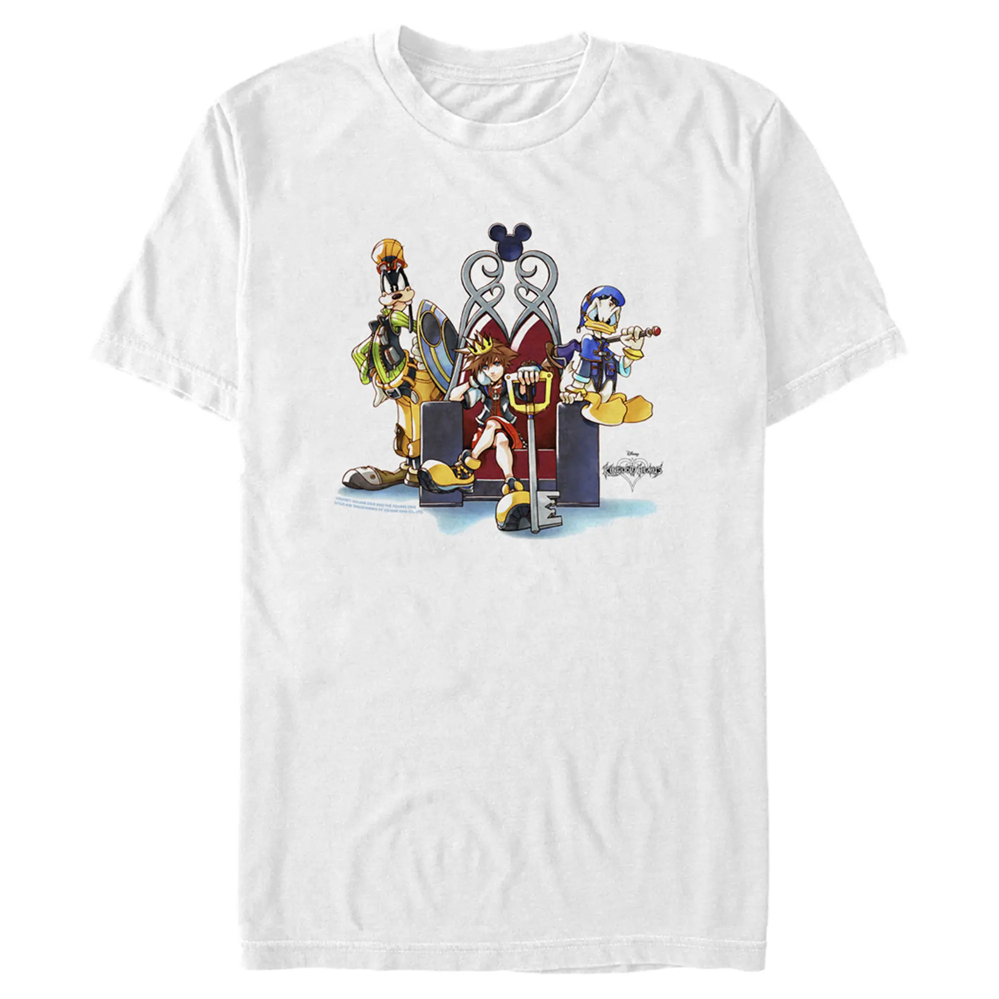 Men's Kingdom Hearts 1 King of Hearts T-Shirt