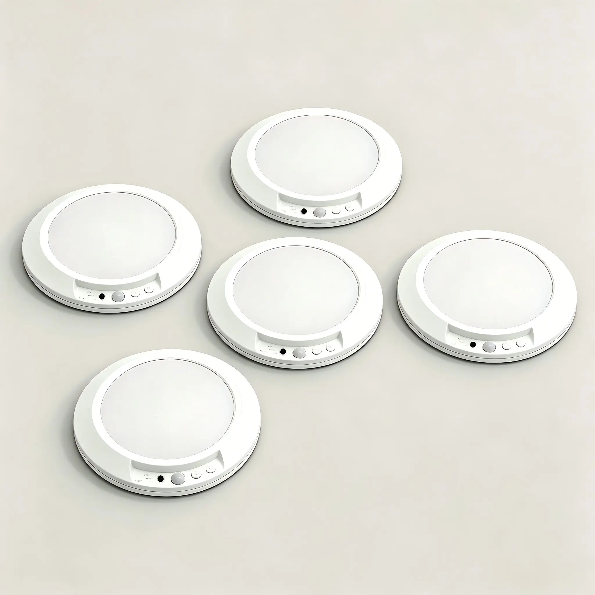 Rechargeable Magnetic Wall & Ceiling Light - Battery-Operated Motion Sensor Ceiling Spot with Remote Control