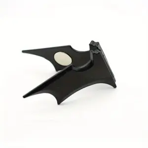 Bat Shaped Magnetic Money Clip, 1 Count Business Card Clip, Portable Money Folder, Ticket Clip, Magnetic Card Holders, Office Supplies, Essential Stationery, Corporate Work Desk Accessories