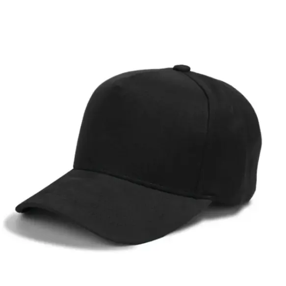 Style 5 (Cotton/Suede Brim) - Black/BLK