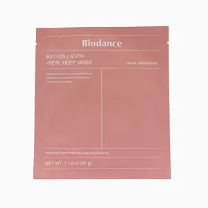 Biodance Bio Collagen Real Deep Mask 34g x 4pc Hydrating Hyaluronic Acid & Vitamin E for Radiant Smooth Skin Repair