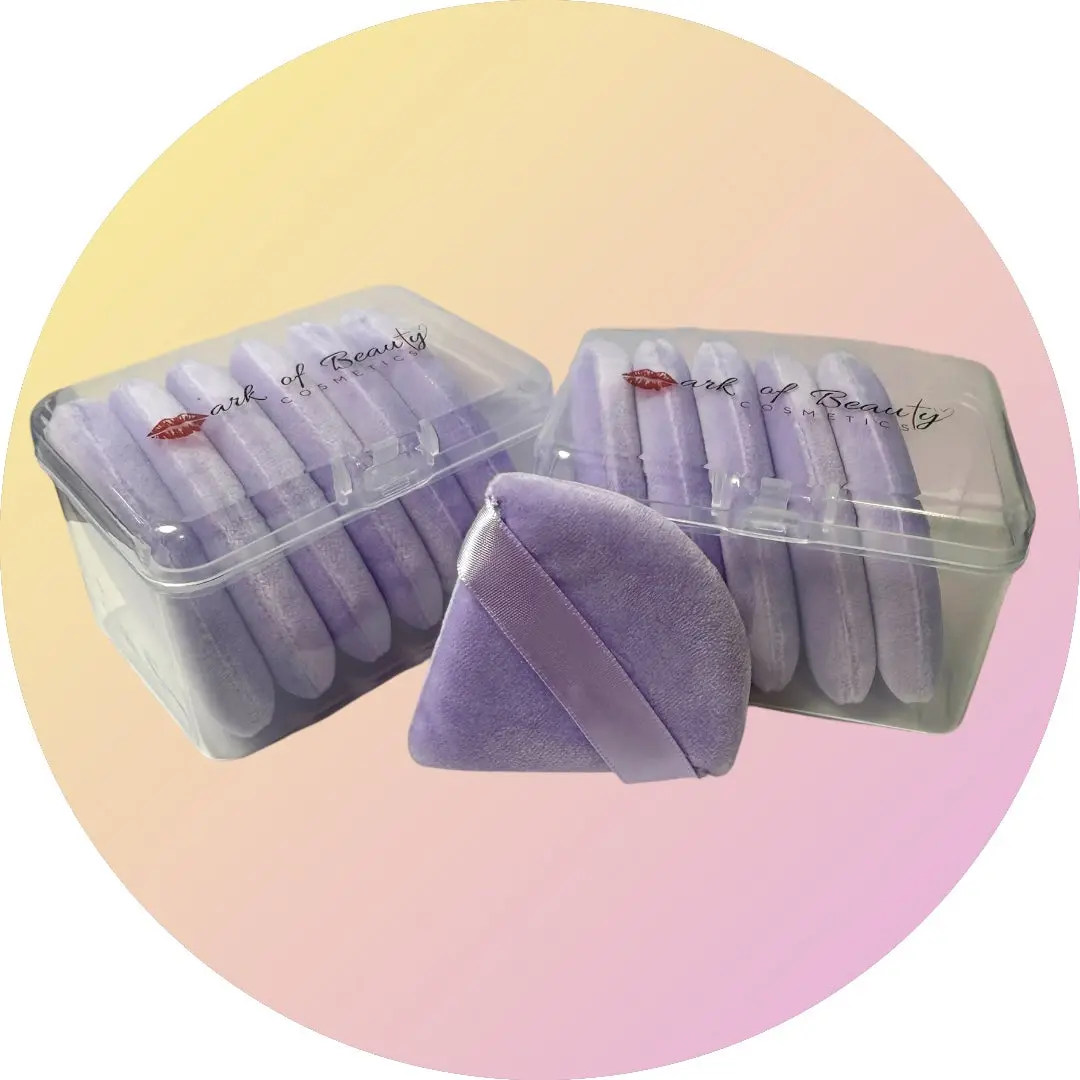 Powder Puff Set (Purple)