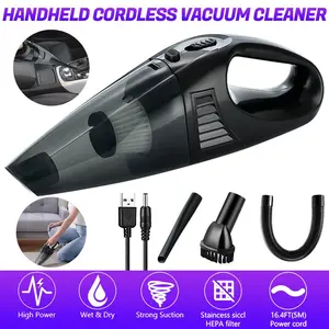 Handheld Vacuum Cleaner Cordless, Portable Car Vacuum Cleaner Rechargeable with HEPA Filter, Mini Hand Held Car Interior Vacuum Cleaning Accessories Detailing Kit Essentials for Women Men