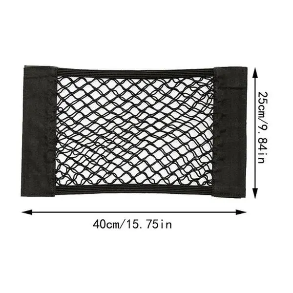 Car Back Rear Trunk Bag Organizer Mesh Net Auto Seat Back Storage Bag
