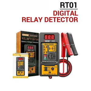 Relay Detector 11-25V RT01 Digital Universal 4/5 Pins Car Battery Vehicle Detection Digital Display Voltage Battery Tester