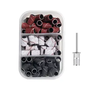 80/120/180 Grit Nail Art Sanding Bands for Gel Polish Removal — Tool & Accessory