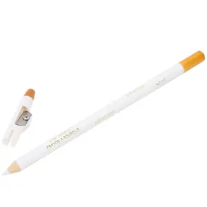 Beard Lineup Pen, White Hairline Pen Professional Beard Pencil Filler Hoehold Beard Pencil Liner Shaping Styling Tool(White)