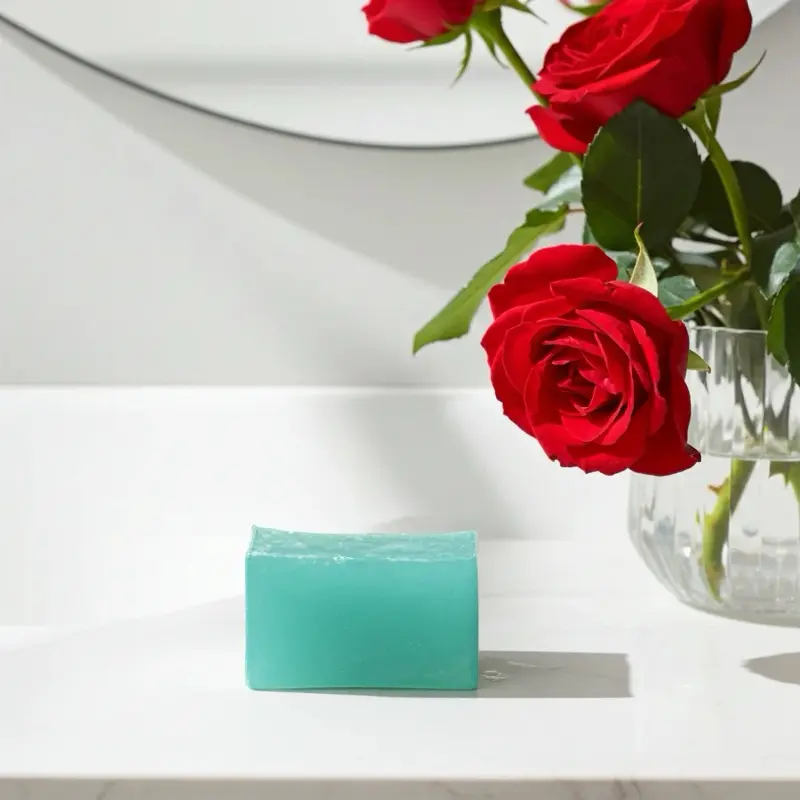 Ocean Noir Handcrafted Bar Soap with Masculine Luxury Fragrance Nourishing Formula in Eye-Catching Teal Design 6 oz