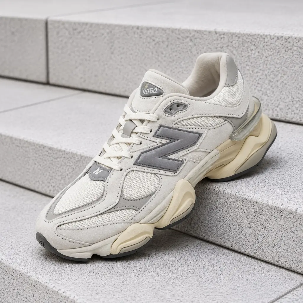 New Balance 9060 Sea Salt White U9060ECA Men's Fashion Sneaker New