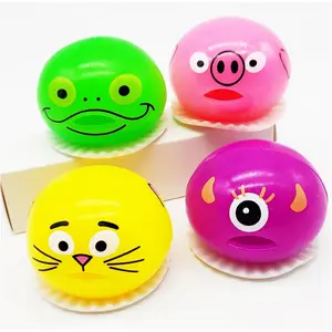 Vomiting Egg Slime Toy - Funny Prank Squeeze Stress Ball Puking Yolk, Novelty Fidget Relief Toy Gag Gift for Kids Adults, Christmas Stocking Stuffers & Birthday Parties