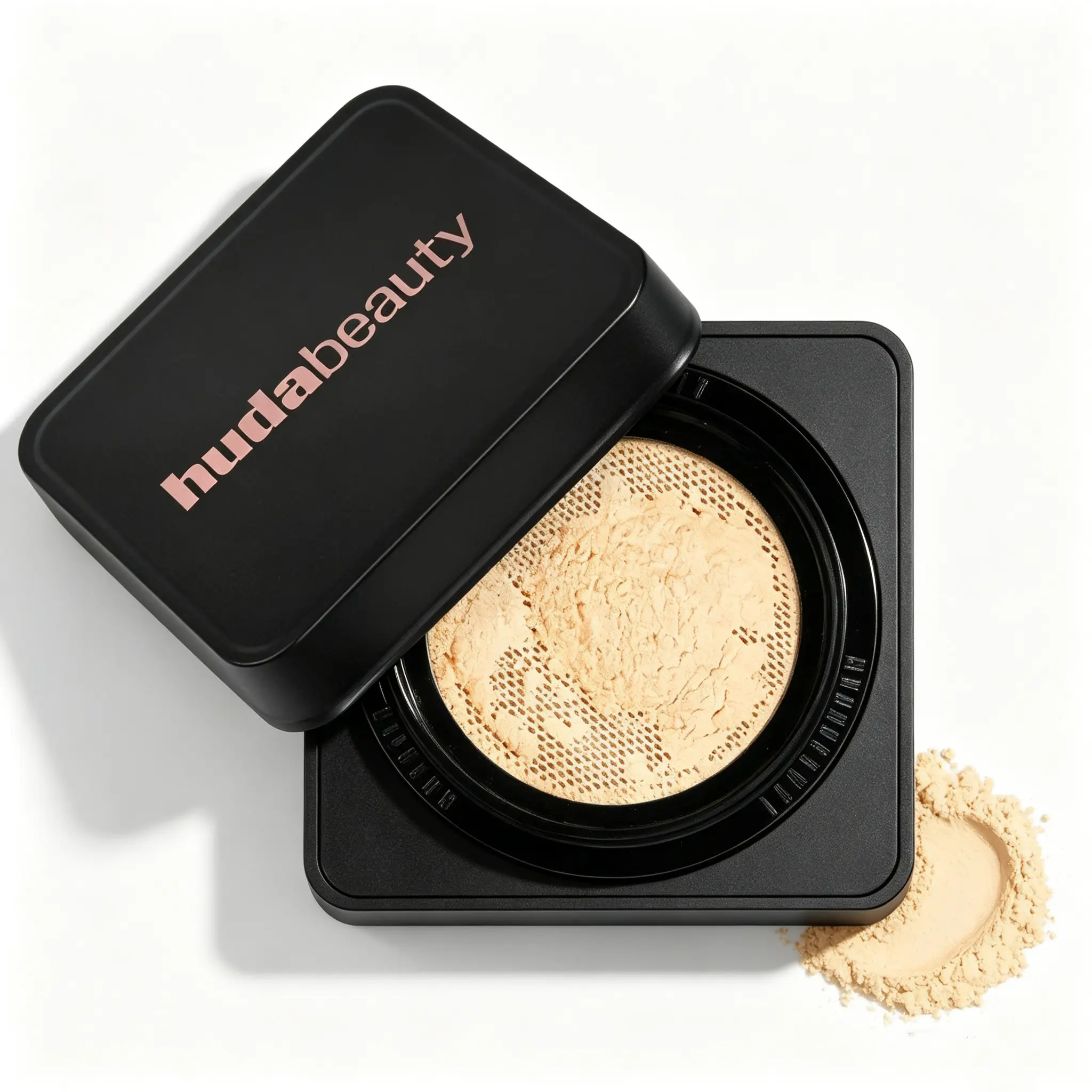 Blurring Loose Setting Powder 18Hr Wear Airbrush Matte Finish Oil Control HUDA BEAUTY