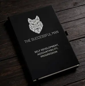 The Successful Man Journal, Self-Mastery Journal for Men, Daily Goal Setting & Growth Tracker for Personal Development, Reflection Manifestation Journals for Mindfulness mochi things planner money savings book Manila Accordion File Organizer