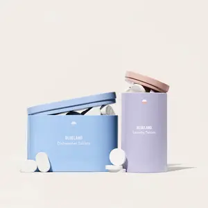 Blueland Dishwasher & Laundry Detergent Tablet Duo, Mineral & Plant-Based, Plastic-Free Cleaning Tablets for Dishes & Clothes