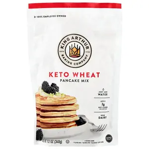 King Arthur Baking Company Keto Wheat Pancake Mix, 12 oz (340 g)