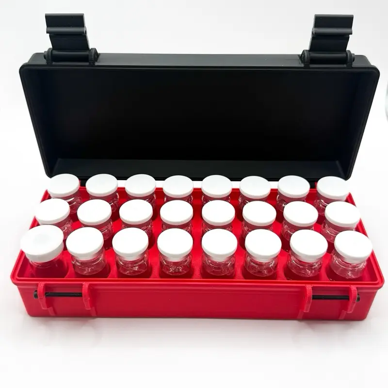 10mL Peptide Vial Storage Case 24 and 32 count cases