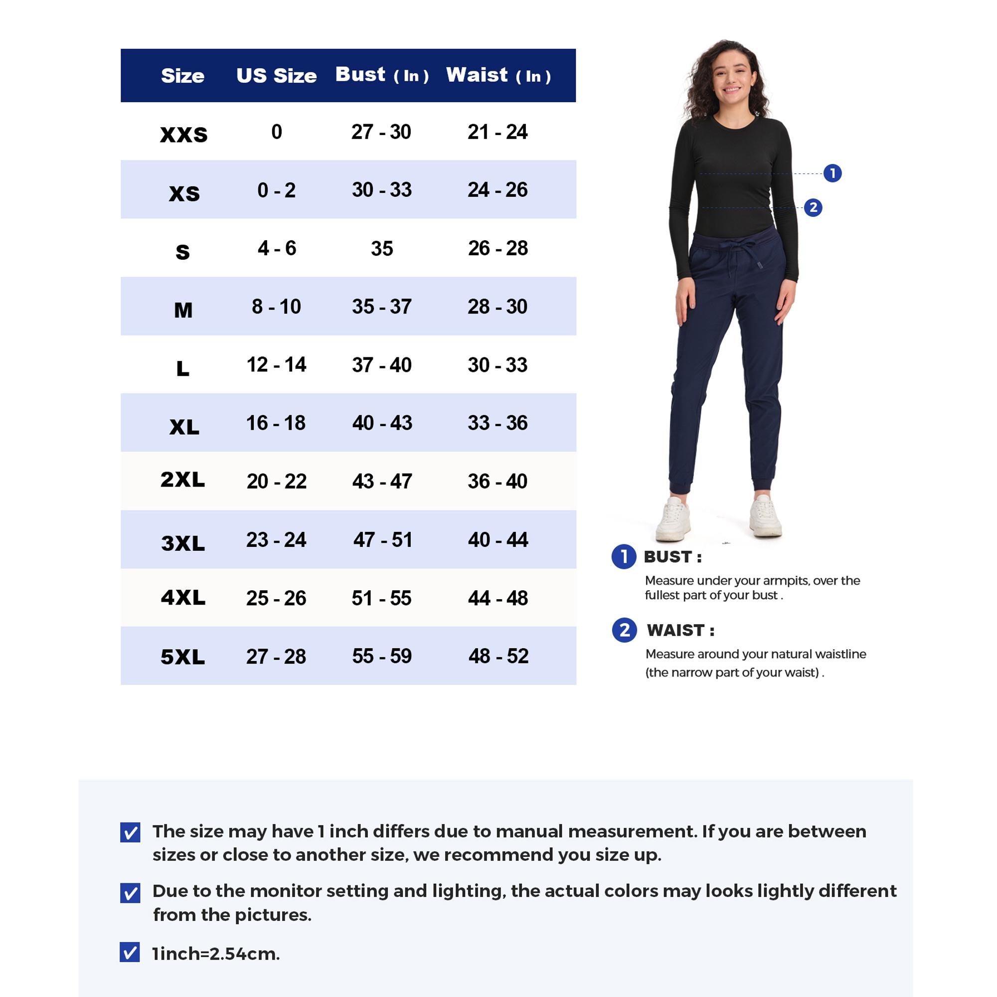 COZYFIT 3 Pack Scrub Undershirts Long Sleeve Women - Underscrub Comfort Tee SpringStatements