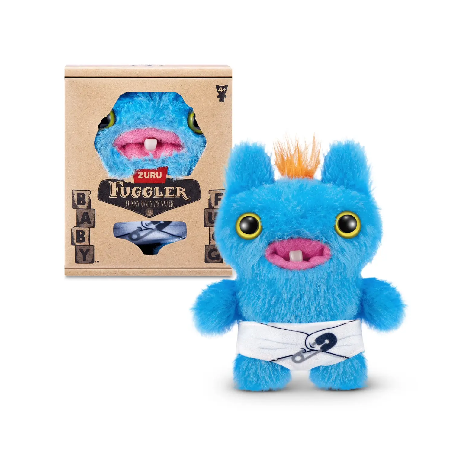 ZURU Fugglers Baby Fugg Series 3 - 3.5" Plushies (Screech)