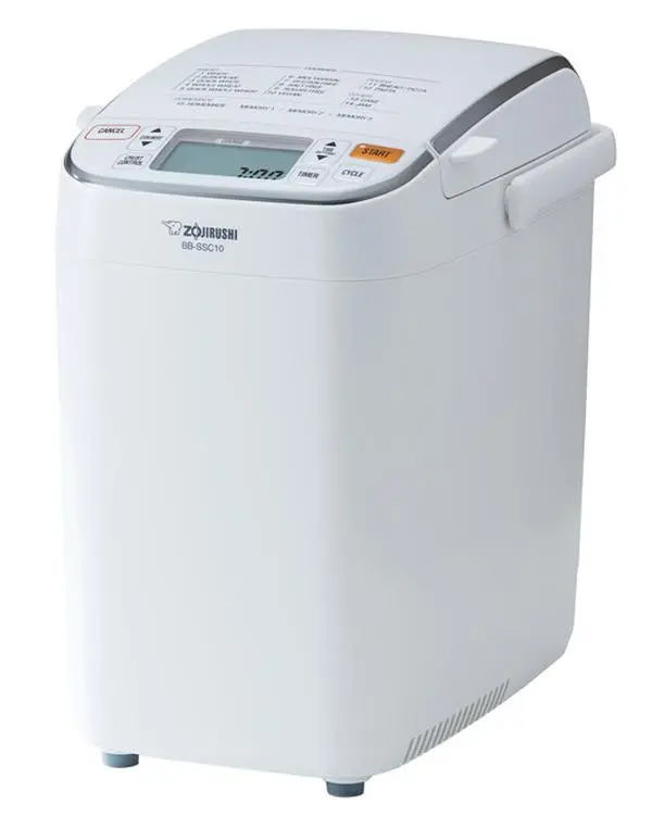 Zojirushi BBSSC10 Home Bakery Maestro Breadmaker, White