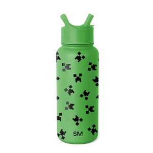 Simple Modern Officially Licensed Summit Water Bottle with Straw Lid 32oz - Vacuum Insulated, Leak-Proof, Reusable, BPA-Free