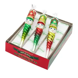 HOLIDAY SPLENDOR 3 COUNT 7" NUTCRACKER ICICLES