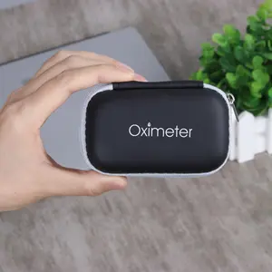 Inner Net Mesh Simple Convenient Safe Durable Blood Oxygen Meter Storage Bag, Suitable for Travel Outdoor Sports, Holds Blood Oxygen Meter Headphones Data Cable Medicines, Portable Storage Organizer