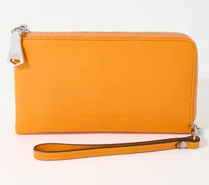 Aimee Kestenberg Leather Large Broadway Wristlet Wallet