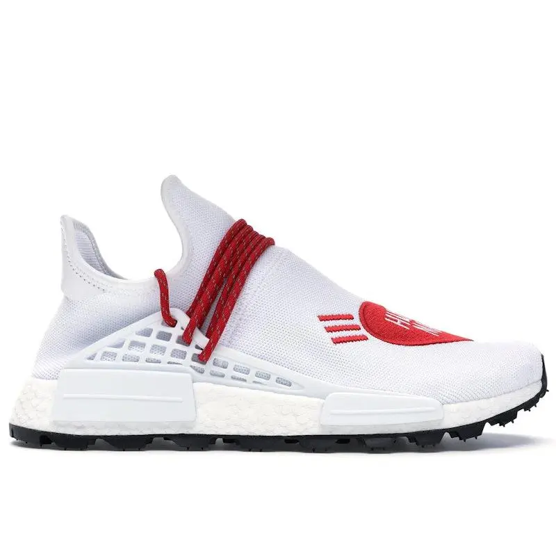 adidas Men's NMD HU Pharrell Human Made White Red, from StockX