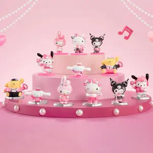 (Azi9026) POP MART HELLO KITTY AND FRIENDS Pink Party Series Figures