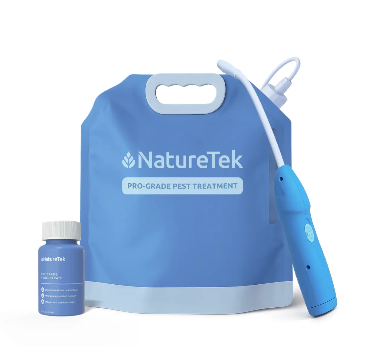 NatureTek Pro Kit - Pest Control Pro-Grade DIY Kit for Ants, Spiders, Fleas, Bed Bugs, Cockroaches - Eliminates and Repels for 60 Days