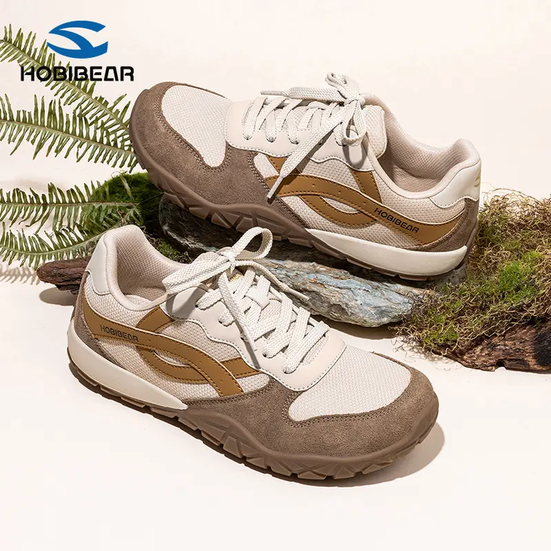 HOBIBEAR Wide-Head Shoes for Spring/Autumn: Durable Casual Shoes, Lightweight Hiking Wide-Fit Footwear, Comfortable for Wide Foot Pads, Suitable for Everyday Wear tiktokshopspringglowup tiktokshopbacktoschool