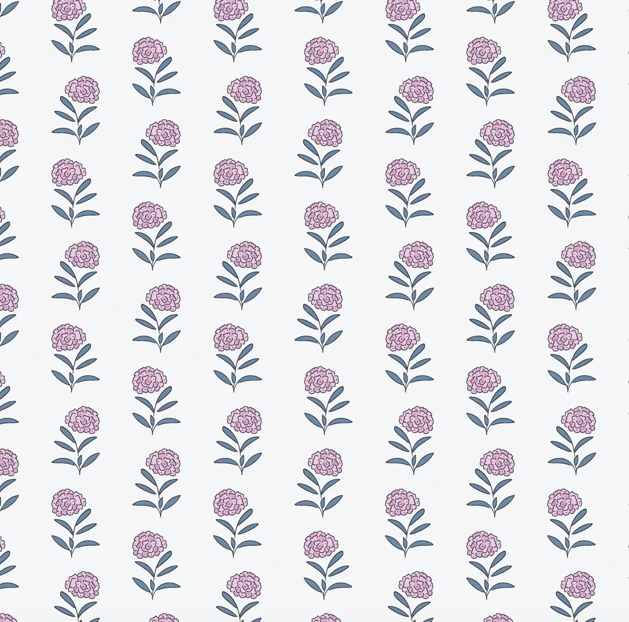 Purple Floral Wallpaper