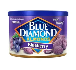 Classic Blueberry Flavored Sweet Snack Nuts, Non-GMO, Kosher, and No Gluten Ingredients or Artificial Flavors, Great size for On-the-go, Lunch, Adults and Kids, 6oz Can
