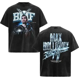 Max Holloway BMF “Best Boxer of UFC” DIAMOND Graphic T-Shirt, Fashion Cotton, Full Sizes, For Men, For Women